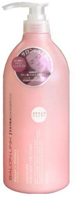 日本 熊野 沙龍級 洗髮精 1000ml, 1個, (C)粉紅-修護保濕型洗髮精