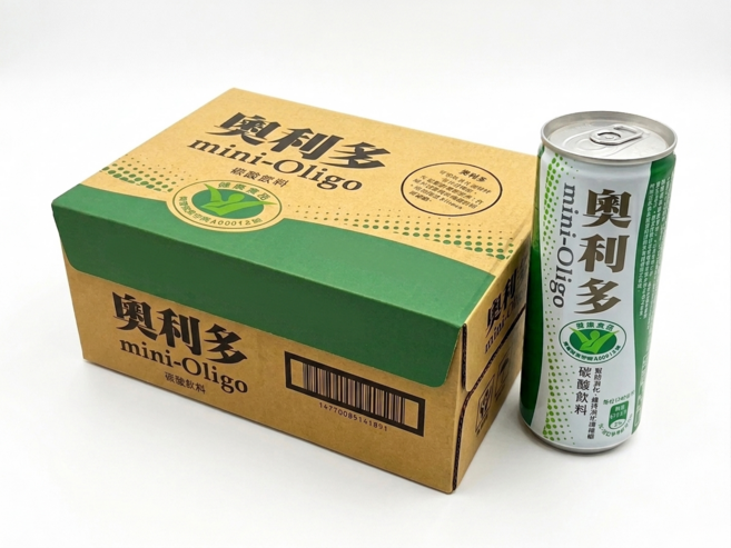 奧利多 mini-Oligo 碳酸飲料 幫助消化 促進新陳代謝, 24罐, 240ml