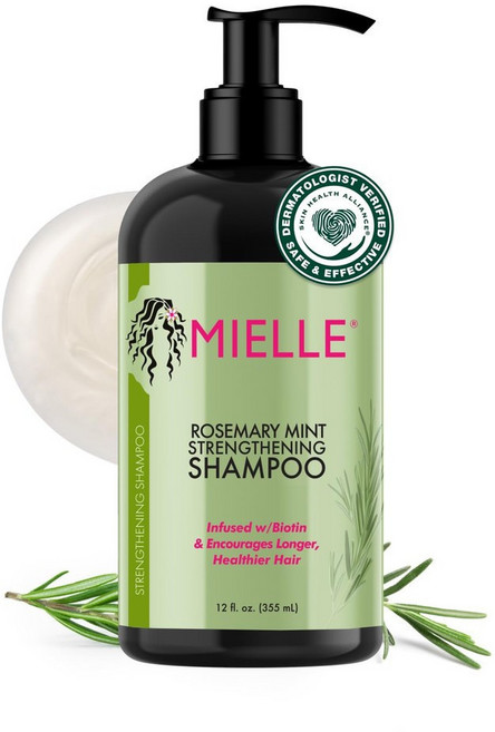 MIELLE 迷迭香薄荷強韌洗髮精, 1個, 355L