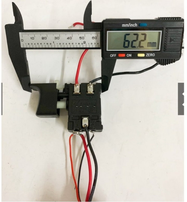 適用(21V)充電軍刀鋸 帶LED燈, 1個, 鋰電馬刀鋸開關-類威克士插腳款 18V