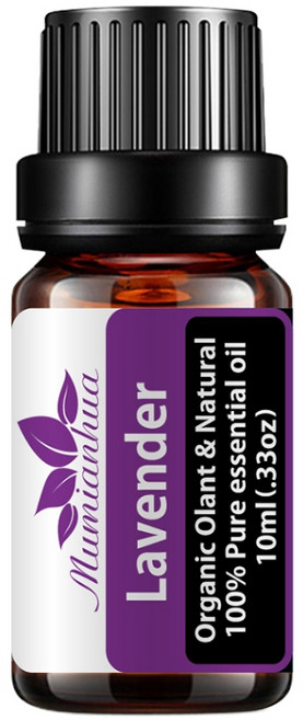 Mumianhua木棉花 薰衣草(Lavender) 精油擴香掛瓶 吊墜, 1個, 10ml, 薰衣草