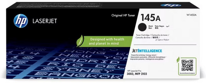 HP LaserJet Pro 145A 145X W1450A W1450X 原廠黑色碳粉匣, 145A-黑色, 1個