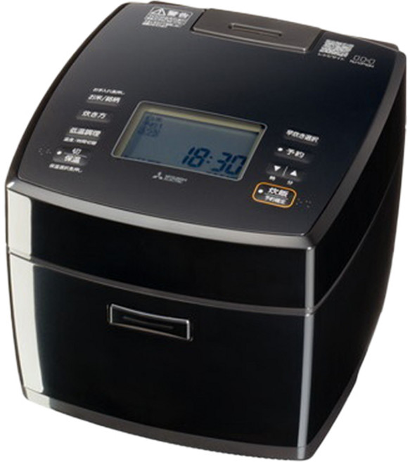 MITSUBISHI 家用電子鍋 NJ-VP10H, 黑色, 單一商品