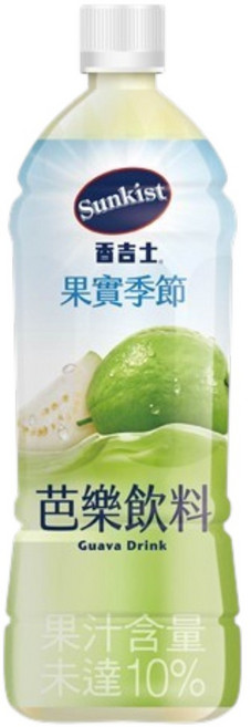 香吉士果實季節芭樂飲料900ml, 12個, 900ml