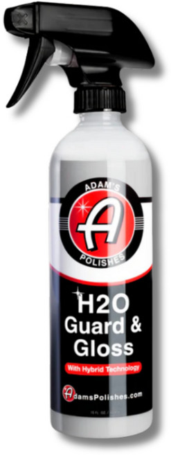 Adam's H2O Guard & Gloss 光澤防護劑 噴蠟 16oz + 亞當纖維布x2, 1個, 473ml