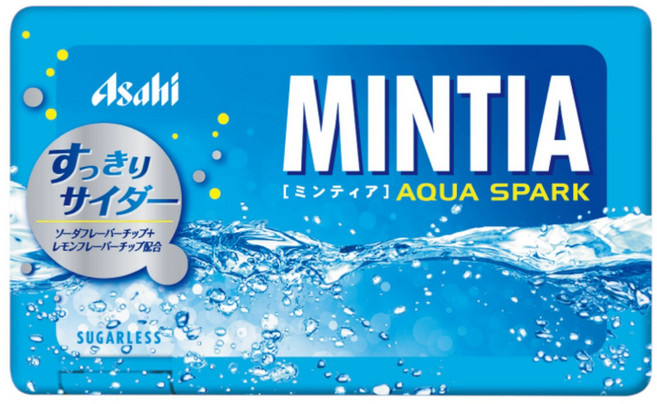 Asahi 朝日 Mintia 水漾氣泡 50粒 10入, 10個, 7g