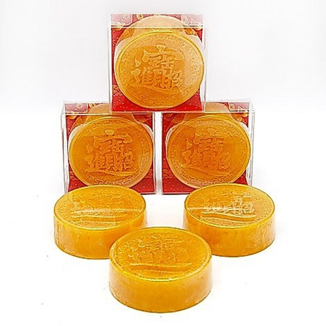 FlowerSP 招財進寶手工香皂 盒裝, 1個