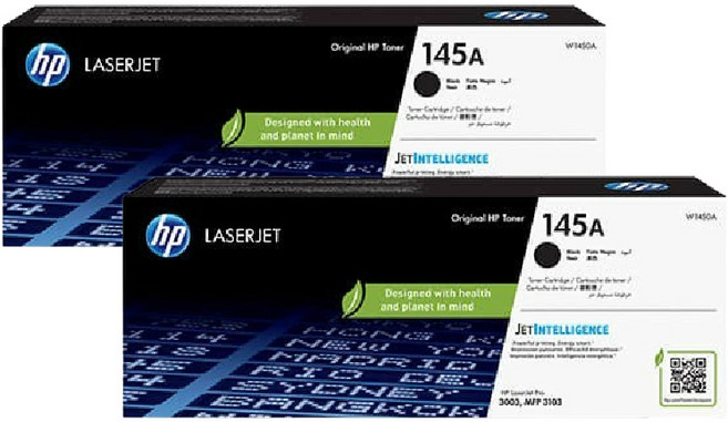 HP W1450A 145A 原廠碳粉匣 (適用 3003dw 3003dn 3103fdn) 送萬用旅行袋, 黑色, 1個