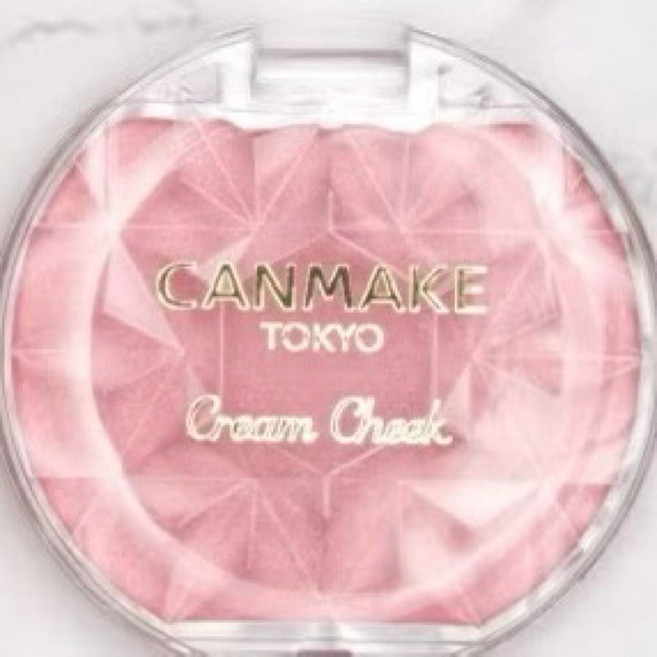 CANMAKE 腮紅霜, 1個, P06 甜美珊瑚粉
