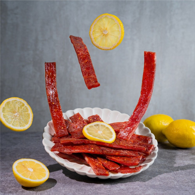 胖肉鋪 原肉現切肉乾 泰式檸檬, 1個