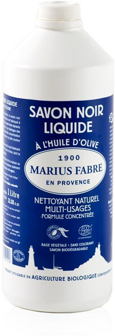 法鉑 MARIUS FABRE 橄欖油液體黑肥皂 多用途濃縮清潔劑 居家清潔 1000ml/5000ml, 5L, 1瓶