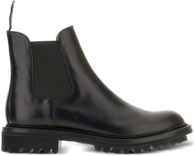 처치스 레더 첼시 부츠