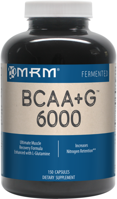 Mrm BCAA+G 6000膠囊, 150顆, 1罐