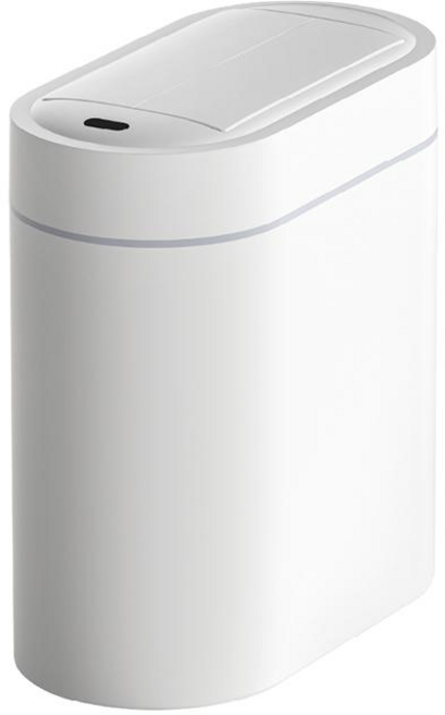 ELPHECO 雙開感應垃圾桶 7L ELPH2210, 白色