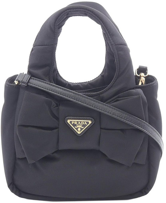 프라다 중고 2013-2026 패딩 리나일론 보우 사첼 백