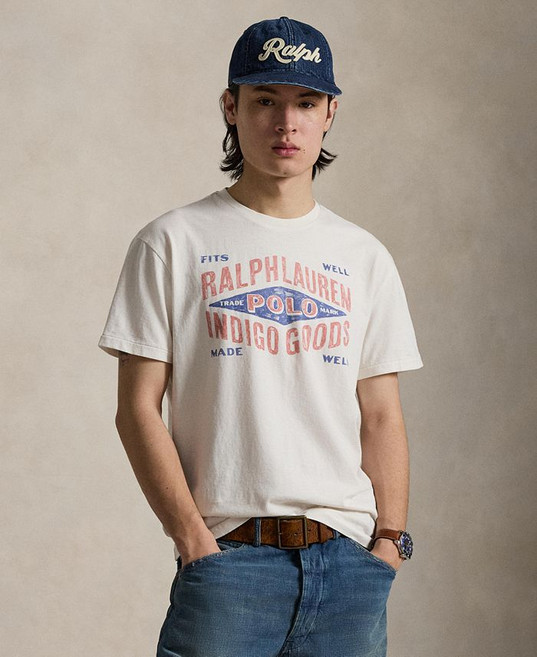 Polo Ralph Lauren Men's Classic-Fit Jersey Graphic T-Shirt 224988