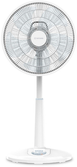 大同16吋DC直流無線遙控立扇電風扇TF-L16DTF, 白色, TF-L16DTF