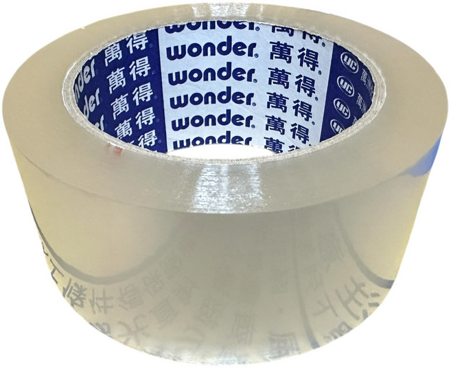萬得膠帶 12700 透明封箱膠帶 48mm*90y 封箱膠帶 5條加厚 油膠膠帶 萬得油膠 透明膠帶 OPP膠帶 萬得牌 農產膠帶 冷凍膠帶 低溫膠帶, 含稅負發票, 120個