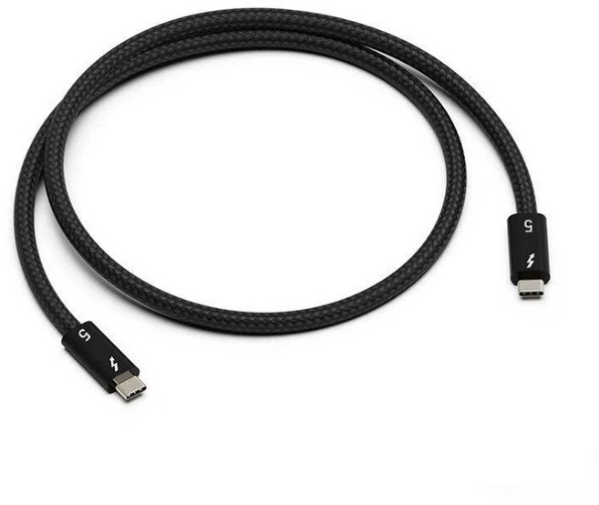 數據線 16K高清影音線 雷電5快充數據線線 PD240W快充線 USB4.0數據線 適用i15/16/17, 黑色-PD240W快充線, 1個, 1m