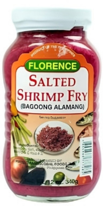 FLORENCE 鹽漬蝦醬 (Bagoong Alamang) 340g, 1個