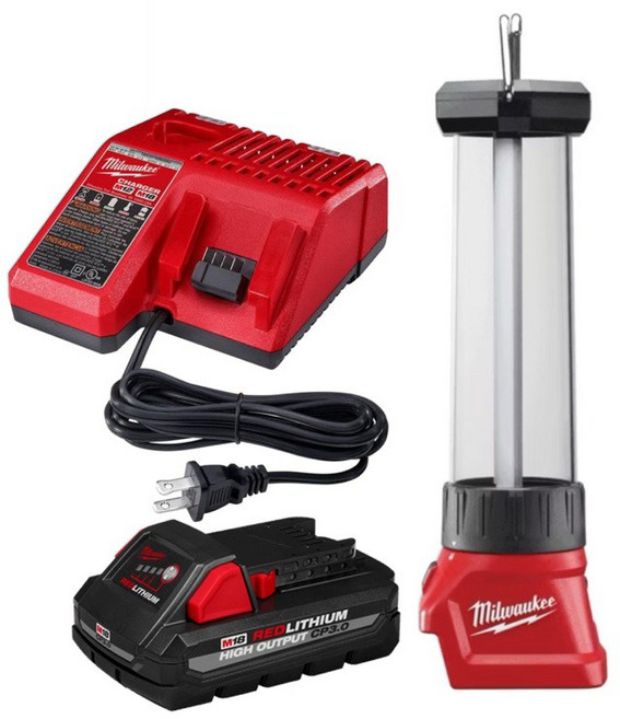 米沃奇 美沃奇 Milwaukee 18VLED燈USB充電器 2363-20, 1個, 外匯機M18LL-0+高輸出3.0套裝