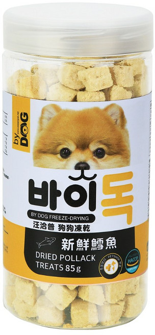 by DOG 牛肝凍乾 150g, 1個, 汪洽普狗狗凍乾-鱈魚85g, 85g, 鱈魚
