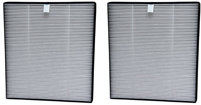 淨博-2入組 適用於3M 雙效空氣清淨除濕機高效HEPA PM2.5靜電濾網 取代FD-A90F FD-A90RF, 1套, FD-A90W