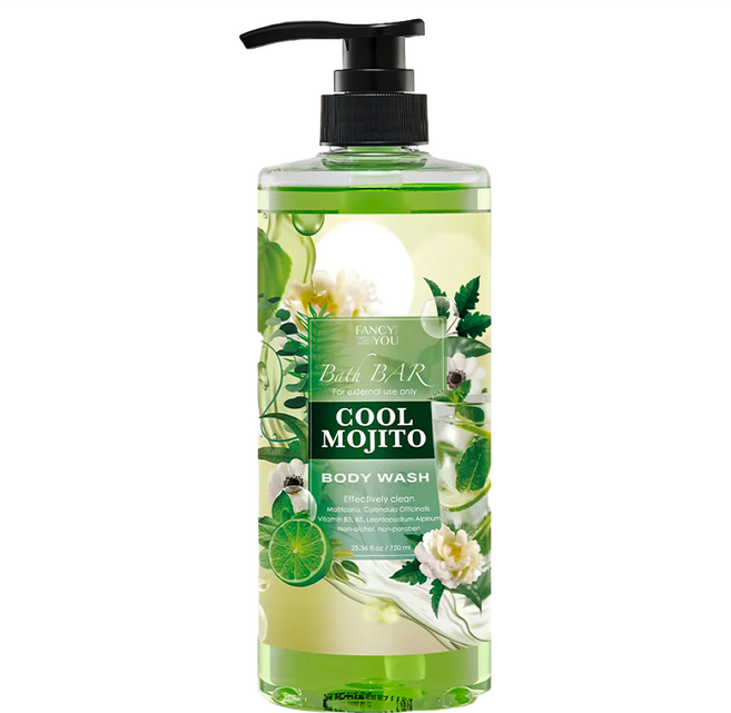 梵斯優品 沁涼莫希托沐浴露750ml, 1個, 750ml