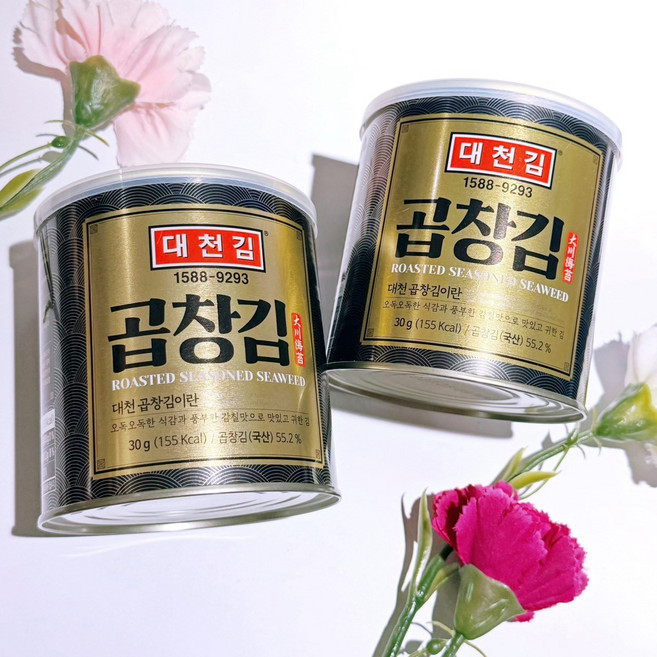 大川海苔 烤調味海苔, 30g, 1個