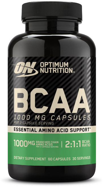 OPTIMUM NUTRITION 歐恩 BCAA 1000mg 膠囊, 1個, 60錠