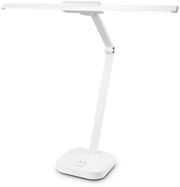 CHIMEI 奇美 LED智慧調光超廣光照無線充電檯燈 LT-SW120D 60公分長光源 JIS AA照度 高演色性Ra95 白色
