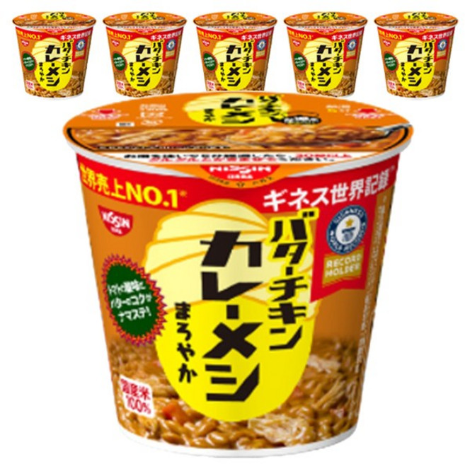 NISSIN 日清 奶油雞肉咖哩飯 軟滑口味, 6個, 100g