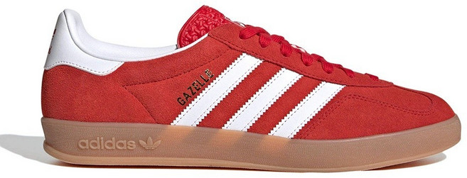Adidas Gazelle Indoor 紅色 復古 麂皮 休閒鞋