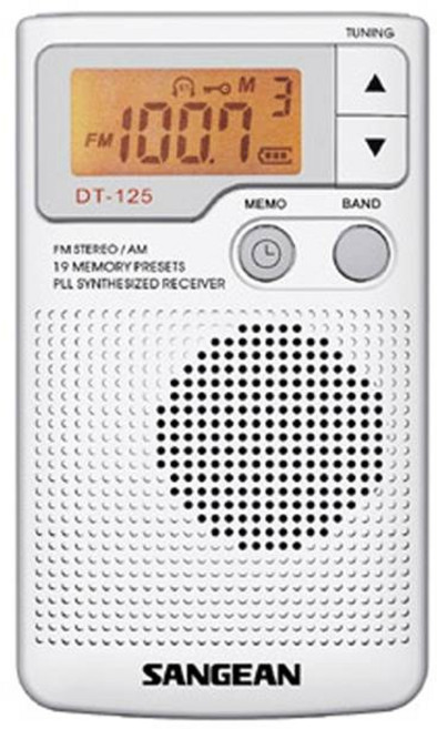 SANGEAN 山進 二波段 數位式口袋型收音機 DT-125