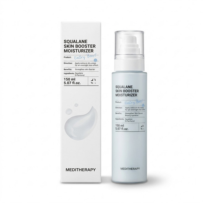【官方授權】MEDITHERAPY 角鯊烷保濕乳液 150ml 1瓶, 1件