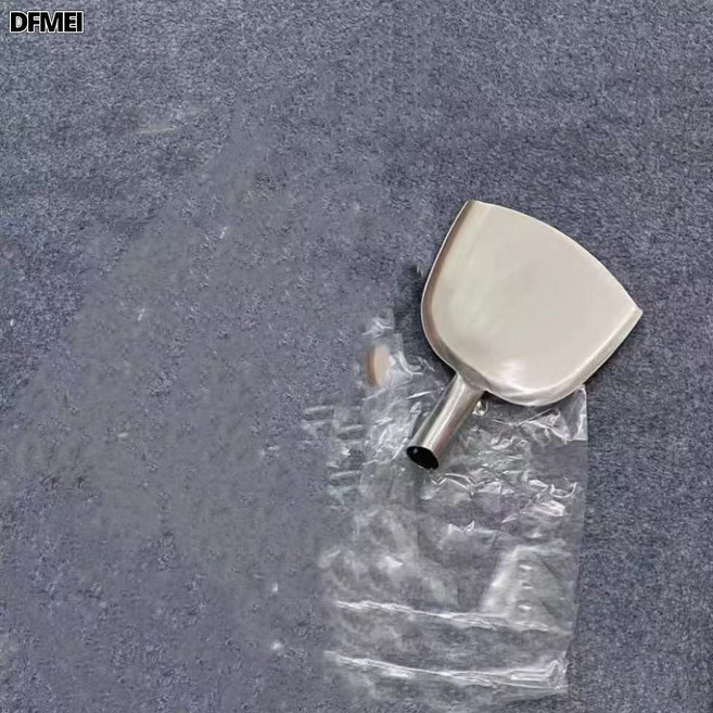 DFMEI 商用304不鏽鋼加長柄大鏟子廚師炒菜大鍋鏟不鏽鋼鏟食堂鏟頭, 1個, 17鏟頭:如圖