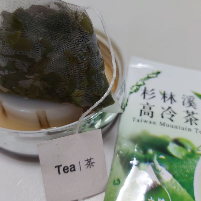 杉林溪高山茶茶包 台灣高山茶 獨立包裝 方便沖泡 清新甘醇, 3g, 1套, 20個裝