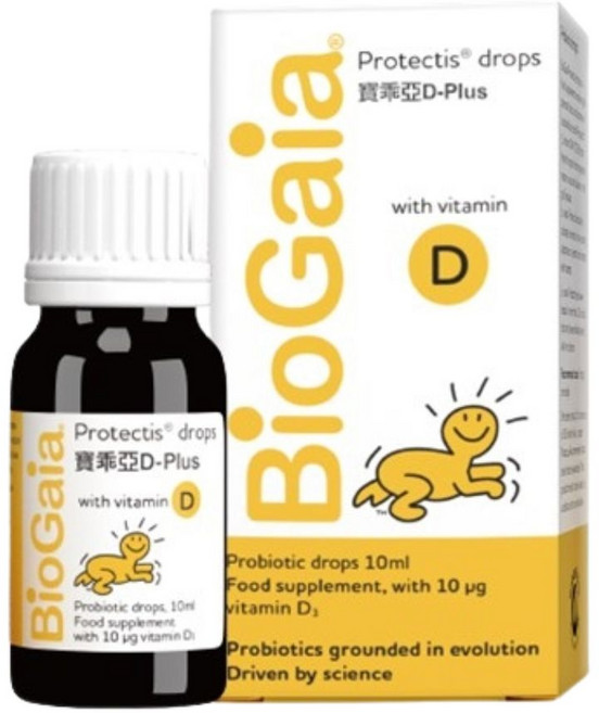 BioGaia 寶乖亞 D-plus 益生菌滴劑 10毫升, 1個, 10ml