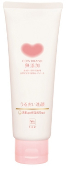 牛乳石鹼 無添加洗面乳【滋潤型】溫和保濕 深層清潔 百年品牌, 110g, 1條