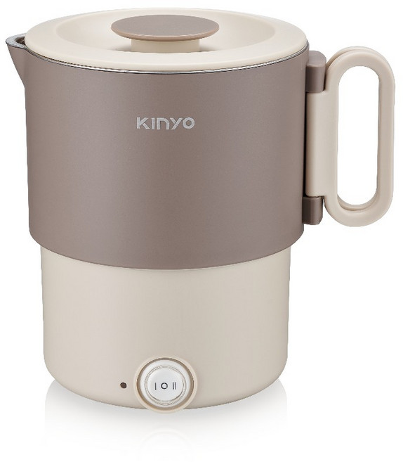 KINYO 3in1雙電壓旅行小圓鍋 (TRFP) 0.9L, TRFP051BR 咖啡色, TRFP, 咖啡色