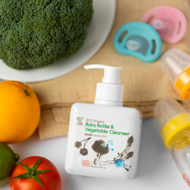 ECO Organic 奶瓶蔬果清潔液 300ml, 2個