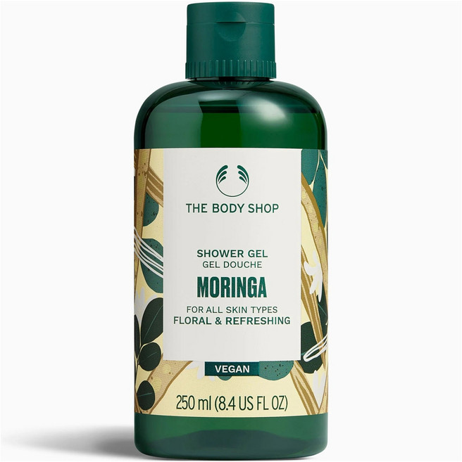 THE BODY SHOP 美體小舖 辣木籽更新沐浴膠, 250ml, 1瓶