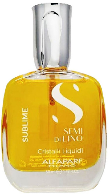 ALFAPARF 金鑽水晶滋養液 (亞麻籽油) 50ml 免沖洗護髮油, 1個