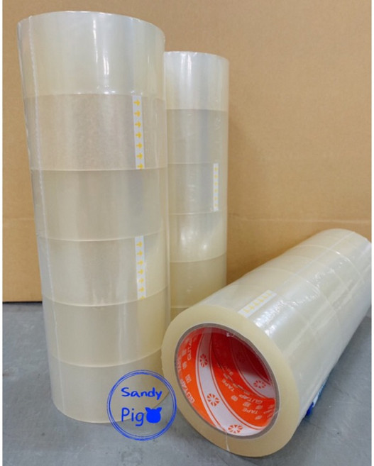 固得牌 橘地球 封箱膠帶 48mm*90y OPP膠帶 台灣製造 加厚超黏 封箱必備, 詳見包裝