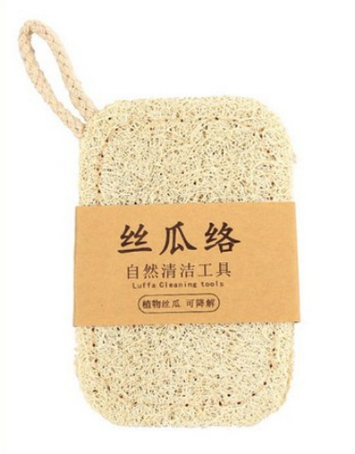 丹丹悅生活 絲瓜絡洗碗刷 菜瓜布 天然絲瓜布 不沾油清潔刷 耐用洗碗刷 絲瓜刷 去油, 1個, 1
