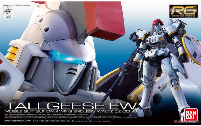 鋼普拉 BANDAI 新機動戰記鋼彈W RG 1/144 #28 TALLGEESE EW 托爾吉斯 I 劇場版, 1個