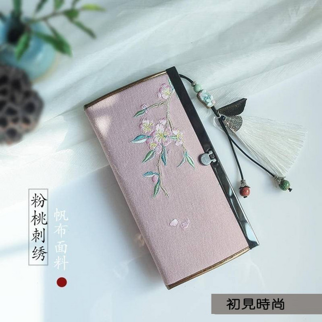 古風中式藝文零錢包 手機卡包 手工刺繡錢包 復古女包 手拿包