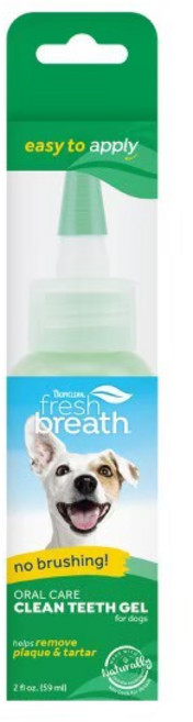 Fresh breath 鮮呼吸 潔牙凝膠潔牙水 犬貓用 牙齒保健 口腔護理 清新口氣, 59ml, 1包