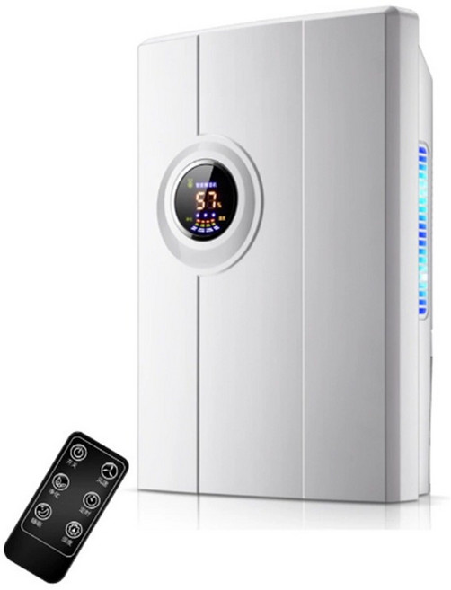 YINGZI 瑛子 小型家用除濕機 智能恆濕 光觸媒淨化 定時關機, DH02中性包裝遙控, 中性包裝臺灣用插頭110V