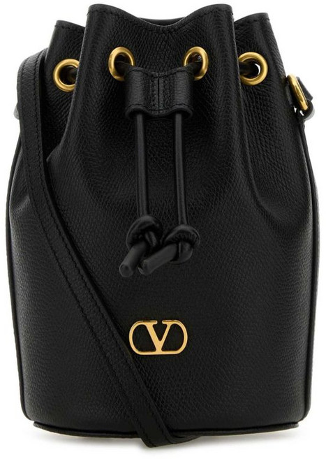 발렌티노 가라바니 레더 버킷 백